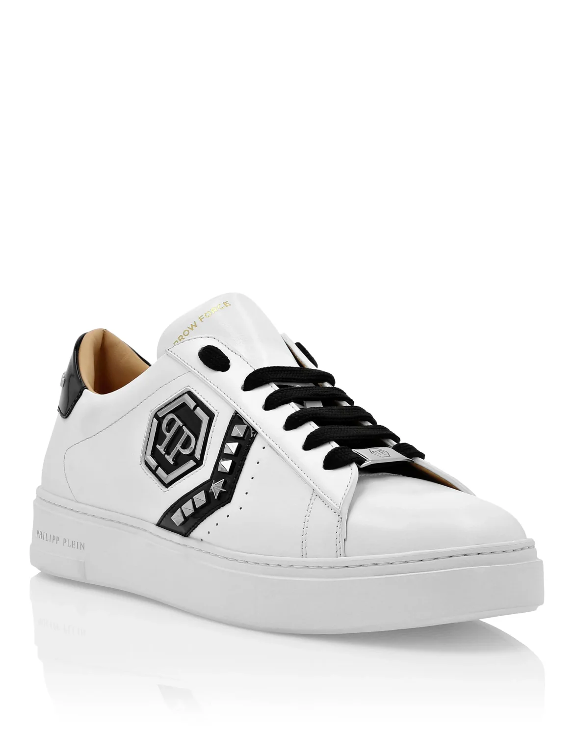 Lo-Top Leather Arrow Force Sneakers, цвет: Белый