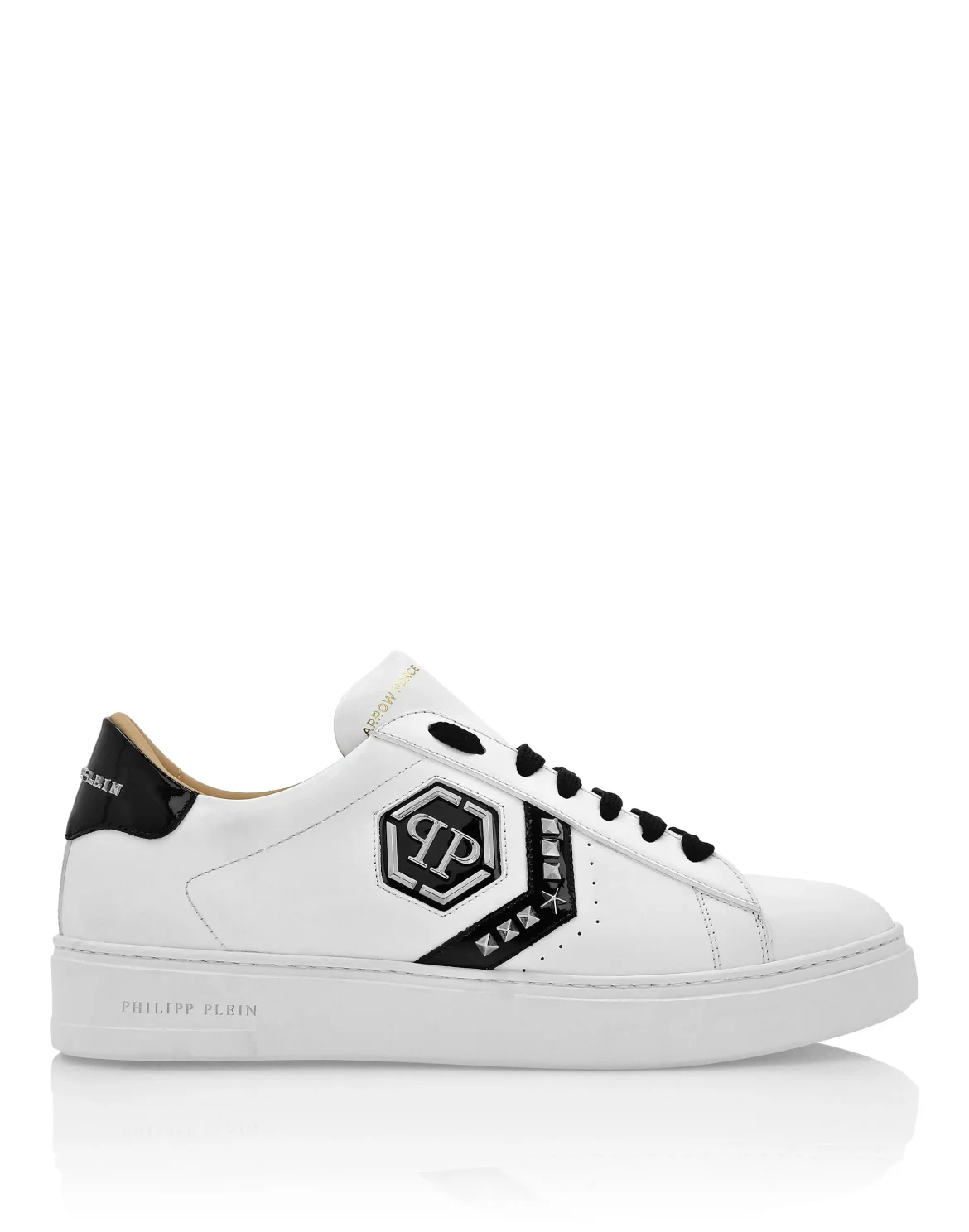 Lo-Top Leather Arrow Force Sneakers, цвет: Белый