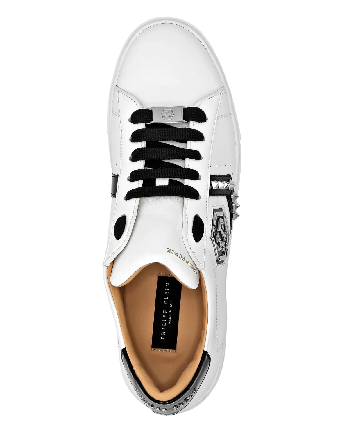Lo-Top Leather Arrow Force Sneakers, цвет: Белый