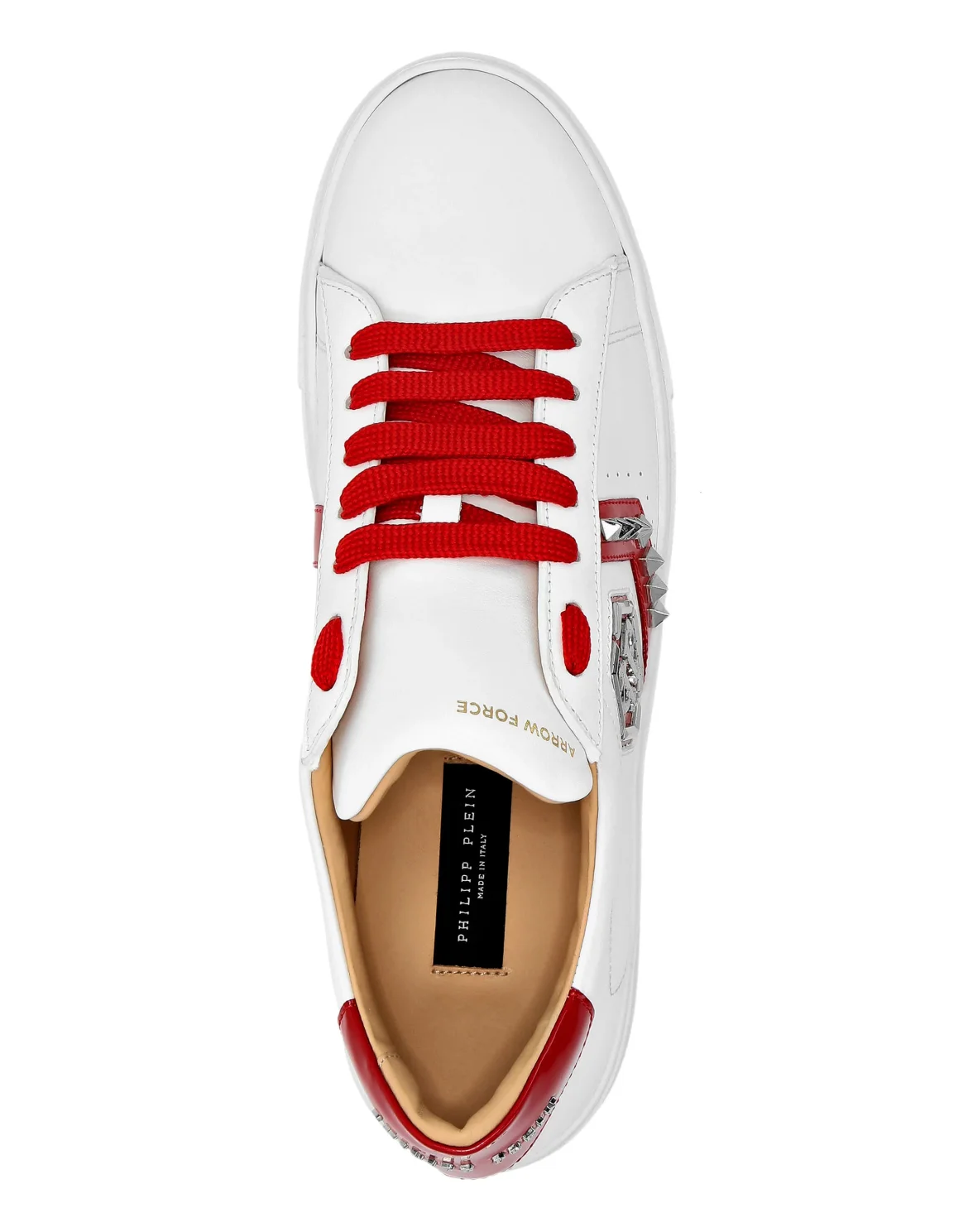 Lo-Top Leather Arrow Force Sneakers, цвет: Белый