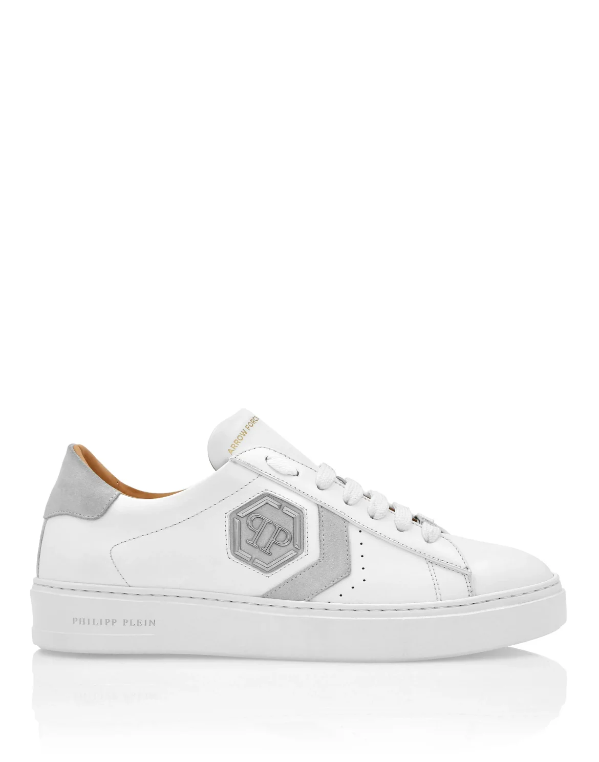 Lo-Top Leather Arrow Force Sneakers, цвет: Белый