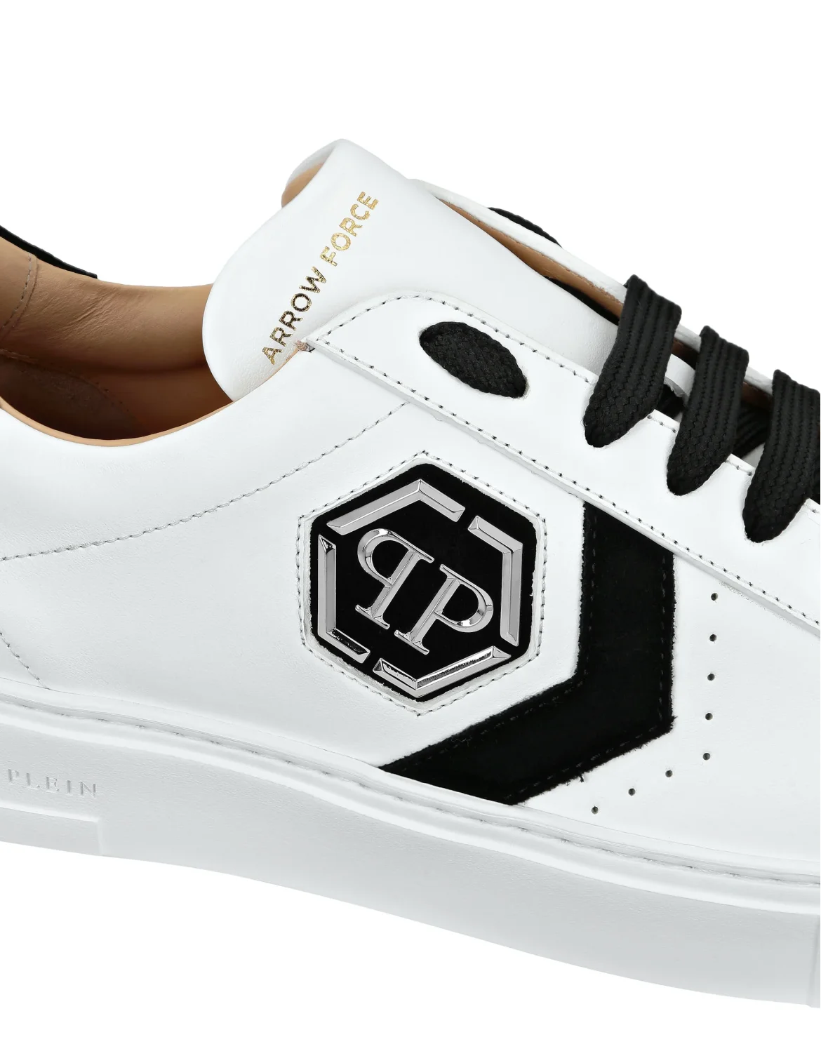 Lo-Top Leather Arrow Force Sneakers, цвет: Белый