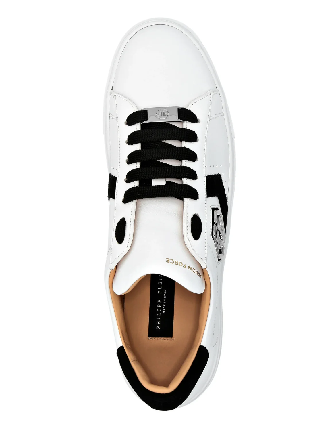 Lo-Top Leather Arrow Force Sneakers, цвет: Белый