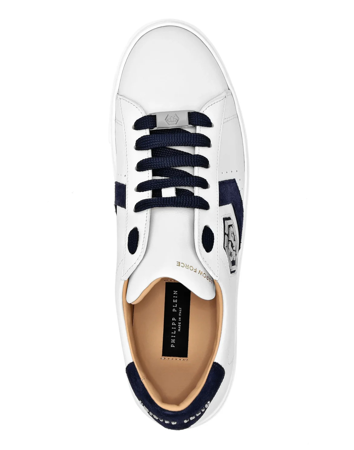 Lo-Top Leather Arrow Force Sneakers, цвет: Белый