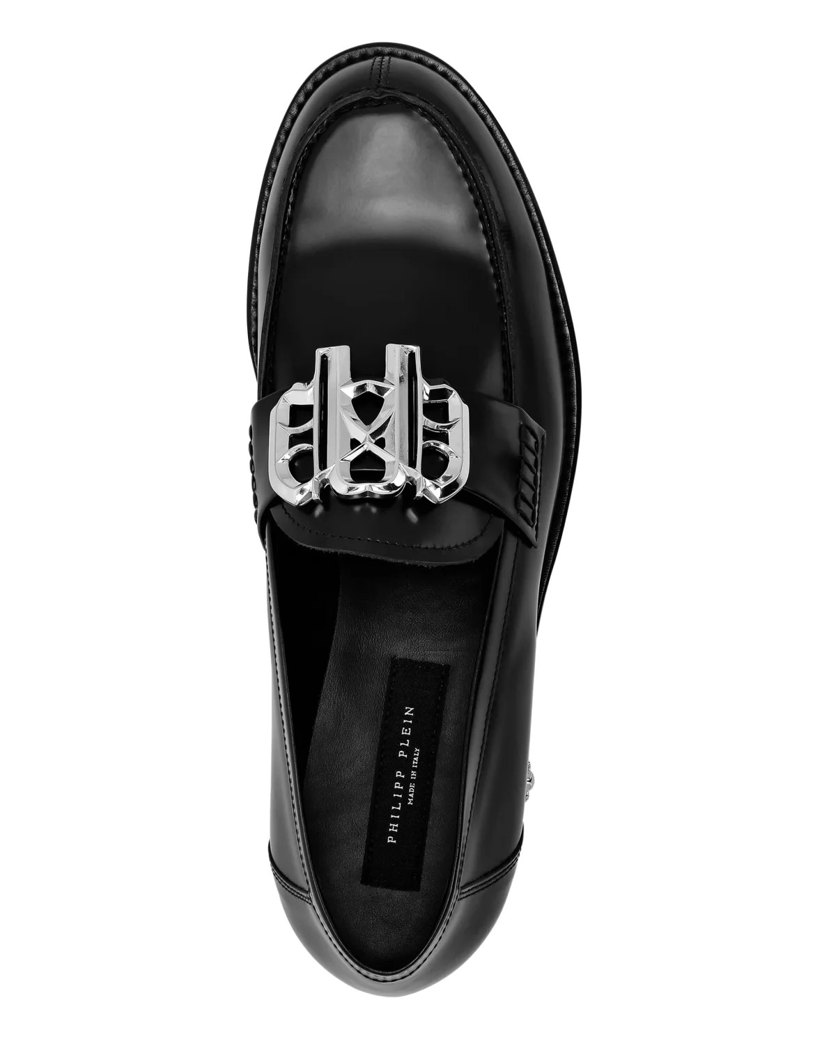 Calf Skin Leather Moccasin, цвет: Черный