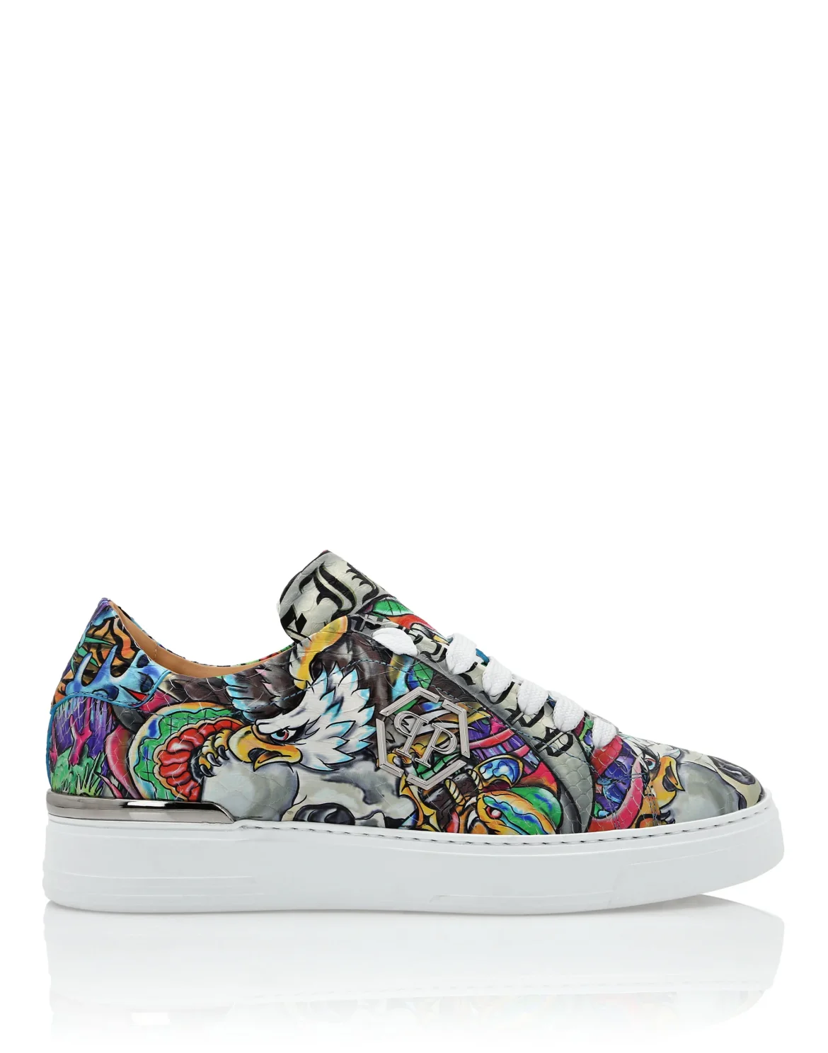Python Lo-Top Sneakers Tattoo, цвет: Мультиколор