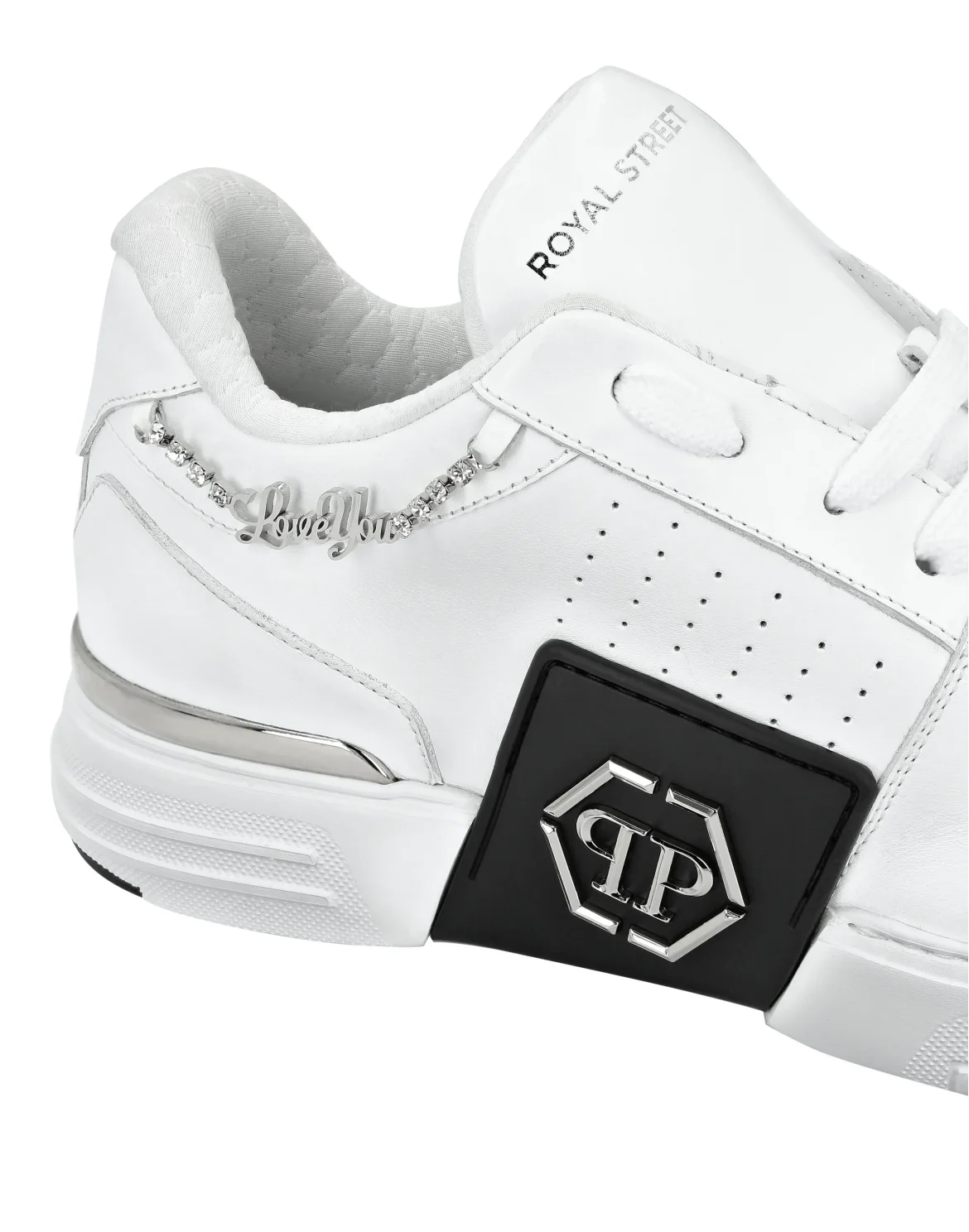 Lo-Top Nappa Leather Royal Street Sneakers, цвет: Белый