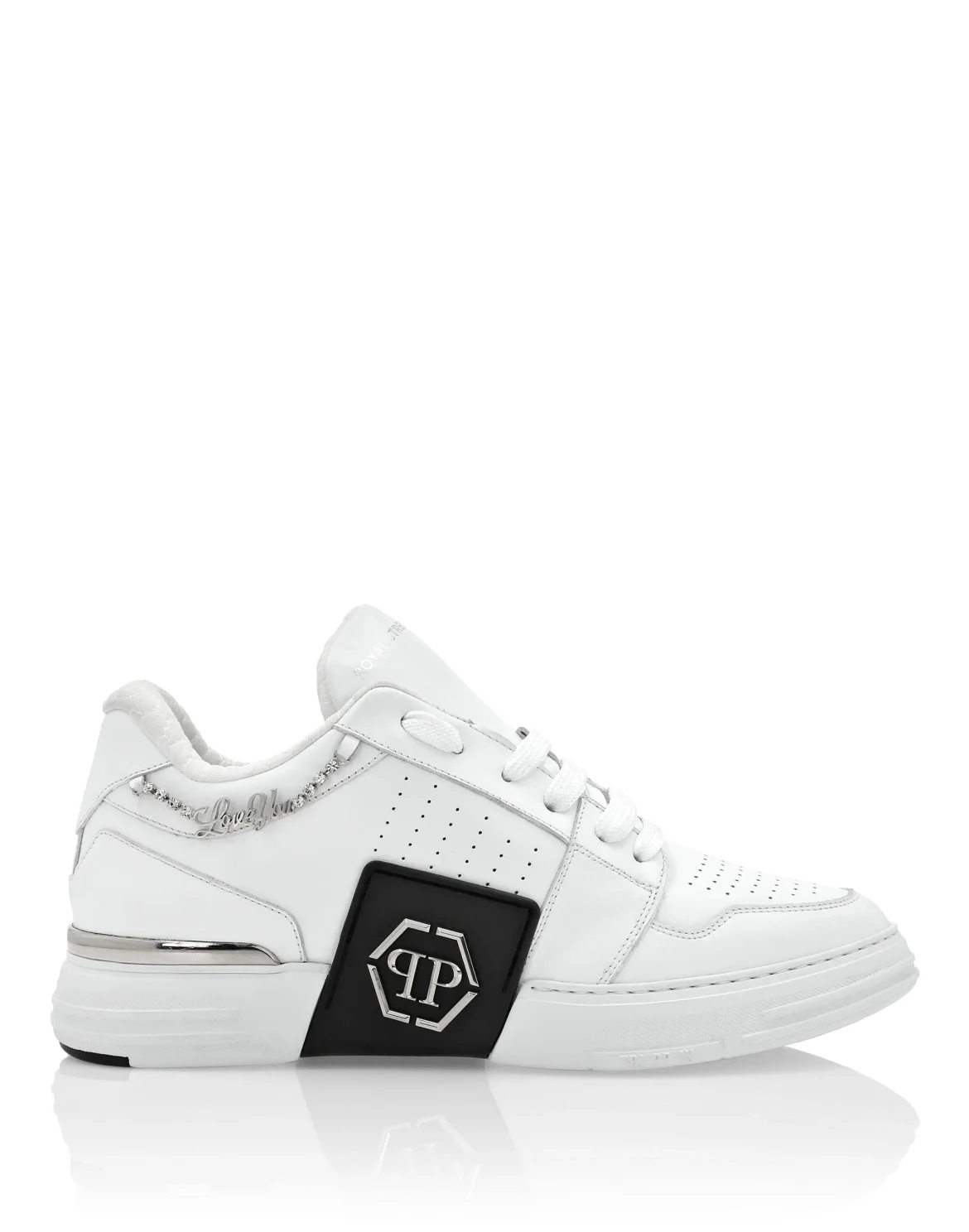 Lo-Top Nappa Leather Royal Street Sneakers, цвет: Белый