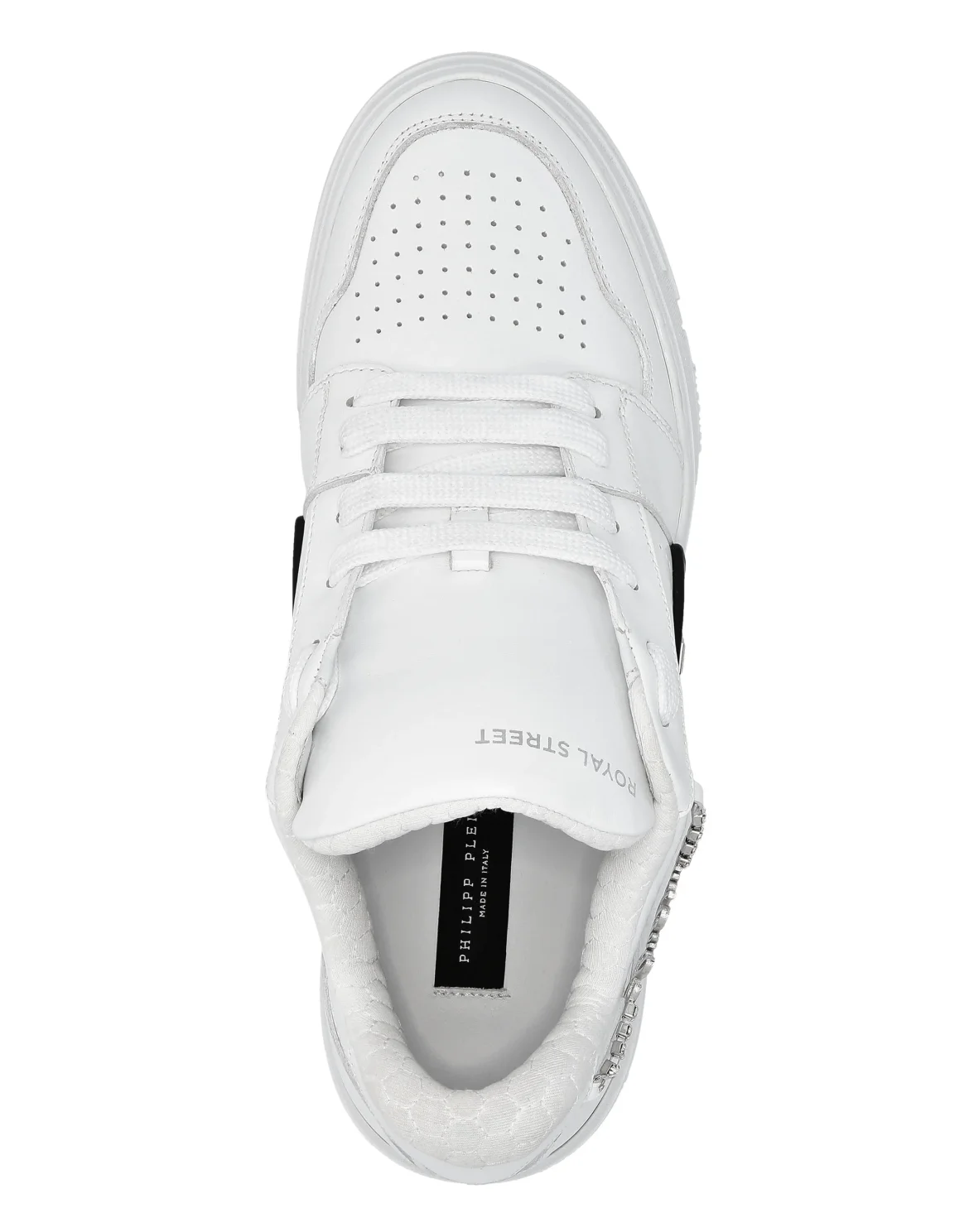 Lo-Top Nappa Leather Royal Street Sneakers, цвет: Белый