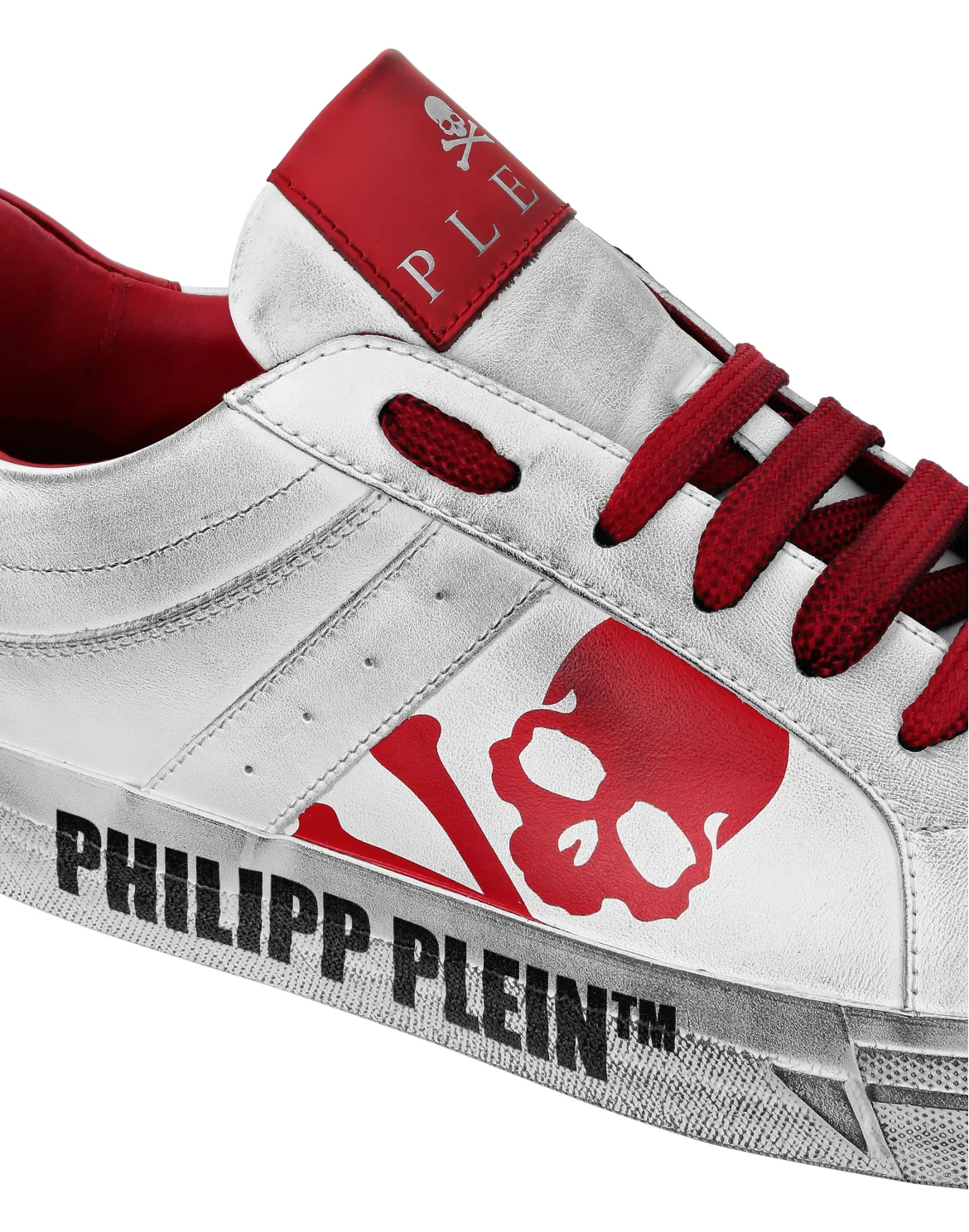 Leather Lo-Top Sneakers Retrokickz TM, цвет: Белый