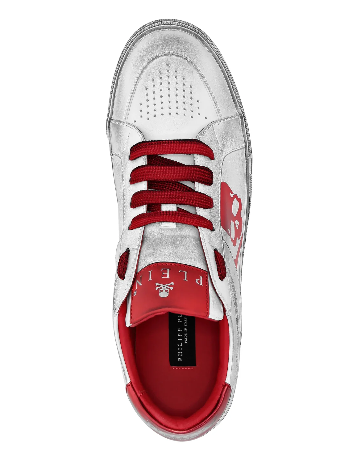 Leather Lo-Top Sneakers Retrokickz TM, цвет: Белый