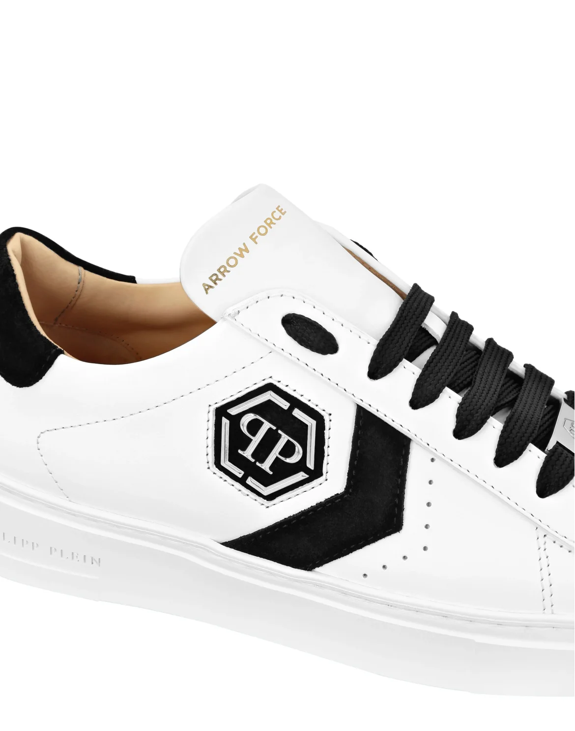 Lo-Top Leather Arrow Force Sneakers, цвет: Белый