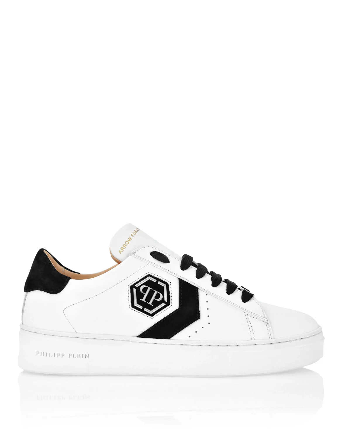 Lo-Top Leather Arrow Force Sneakers, цвет: Белый