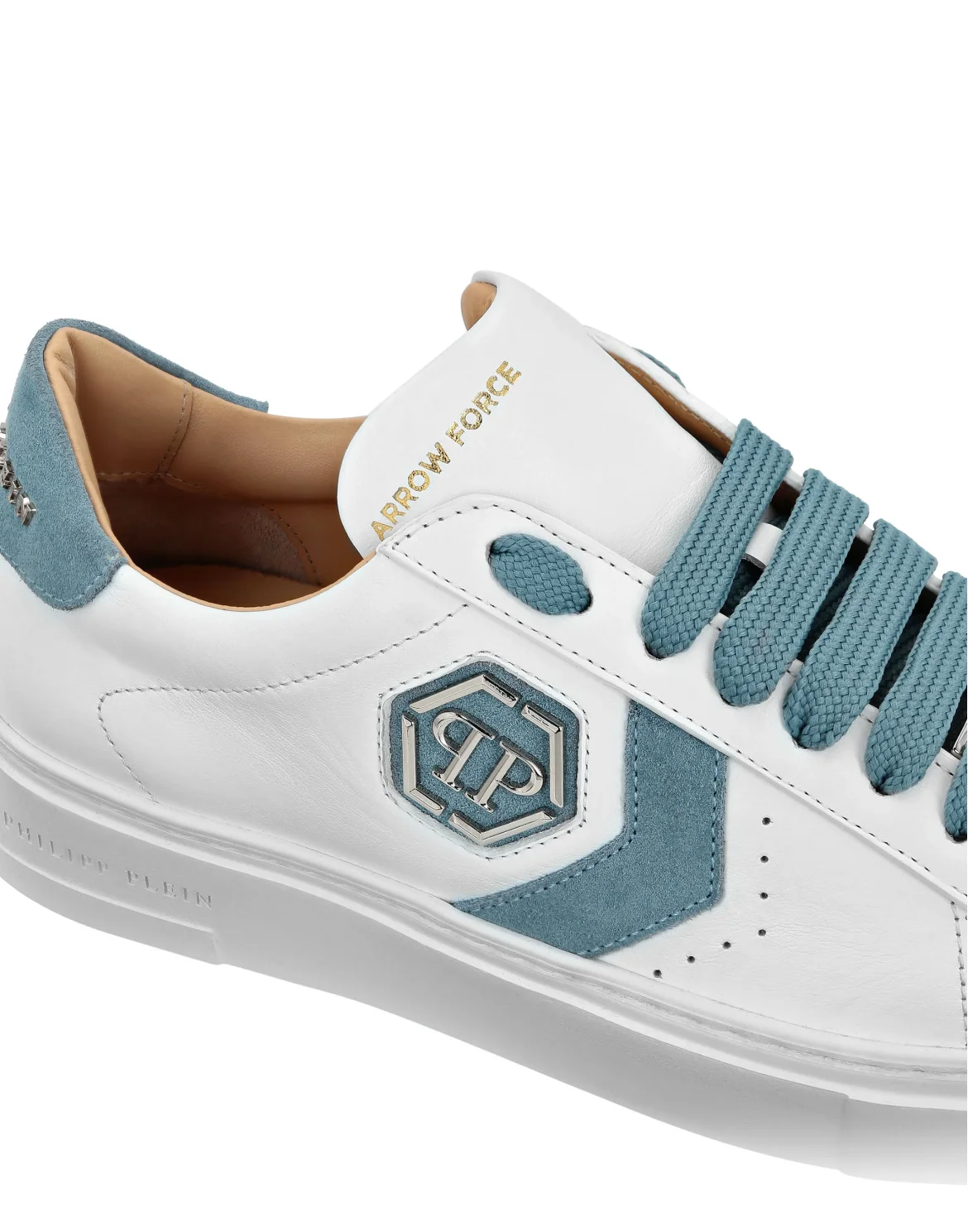 Lo-Top Leather Arrow Force Sneakers, цвет: Белый