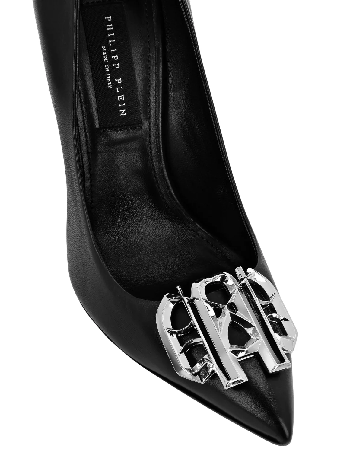 Nappa Leather High Heels Gothic Plein, цвет: Черный