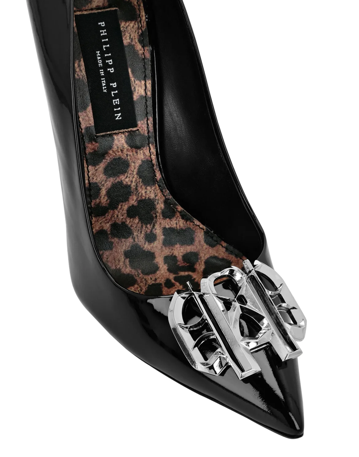 Patent Leather High Heels Gothic Plein, цвет: Черный