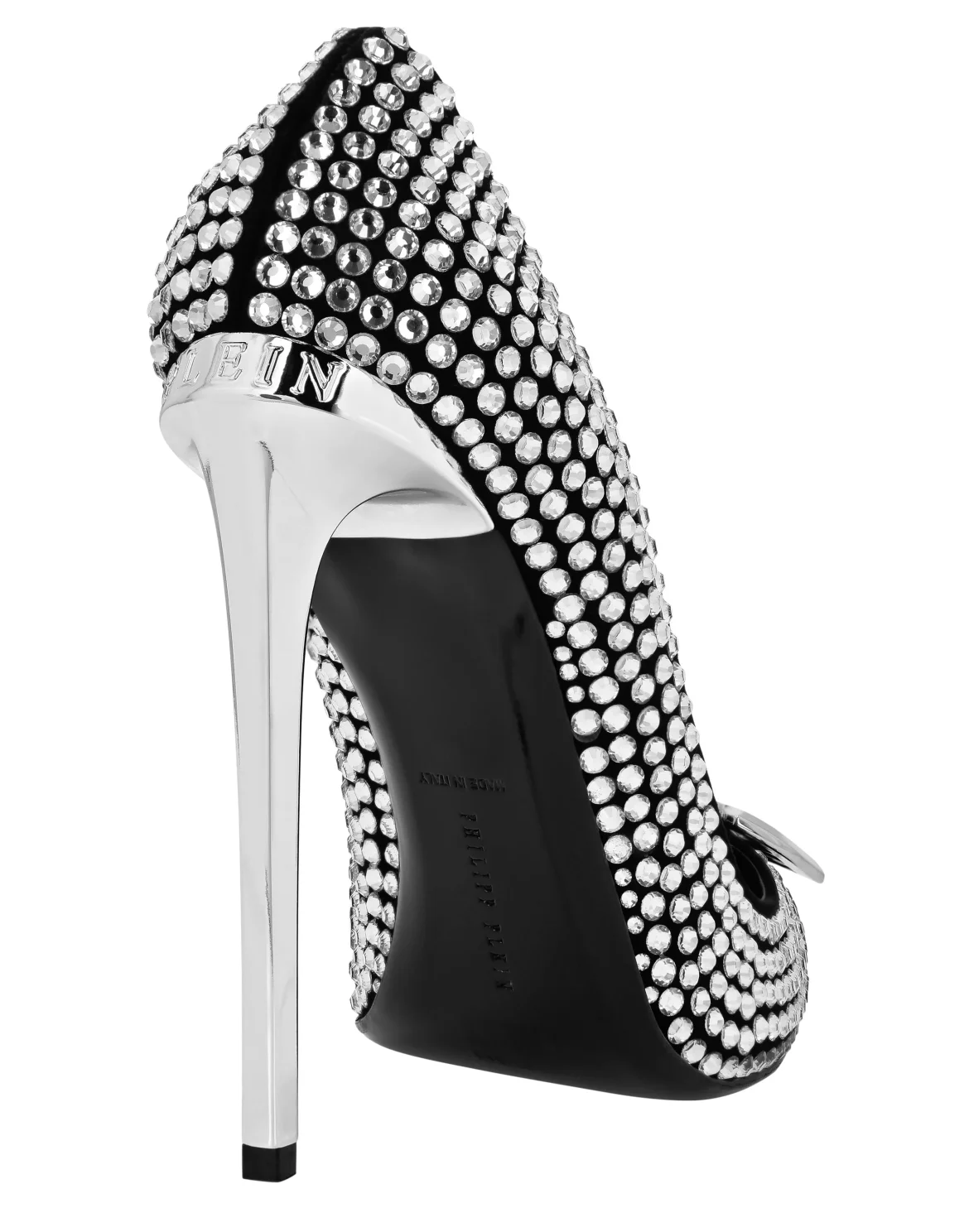 Strass High Plein Heels Decollete Gothic Plein, цвет: Прозрачный