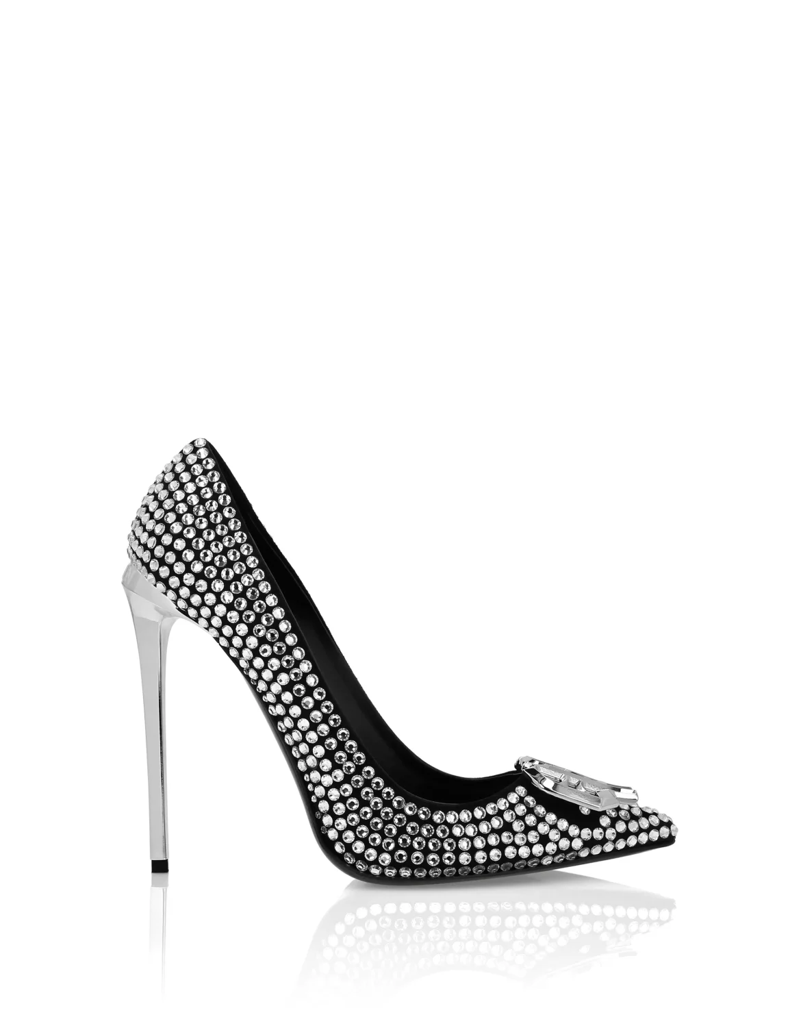 Strass High Plein Heels Decollete Gothic Plein, цвет: Прозрачный