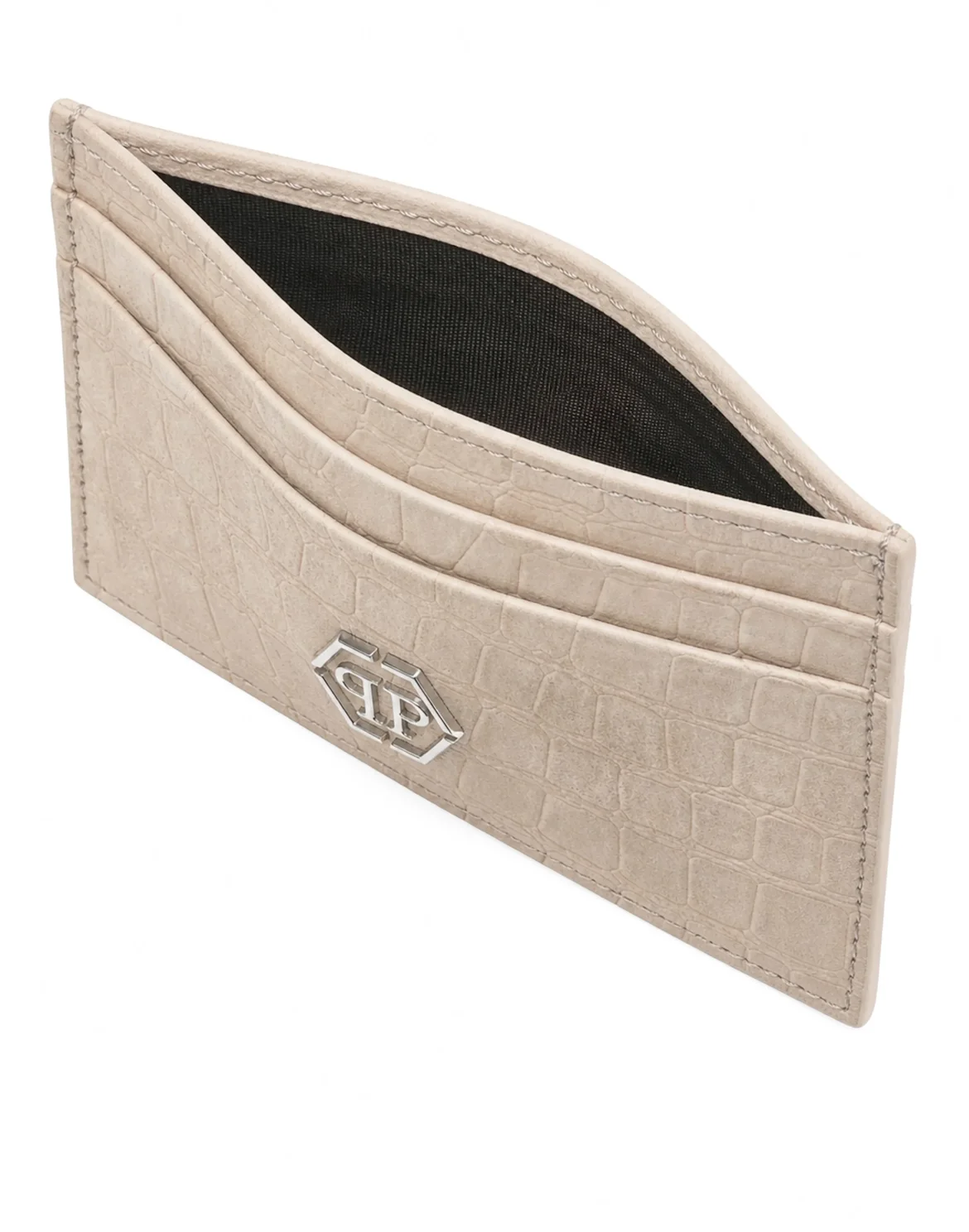 Nubuck Cardholder PP, цвет: Черный