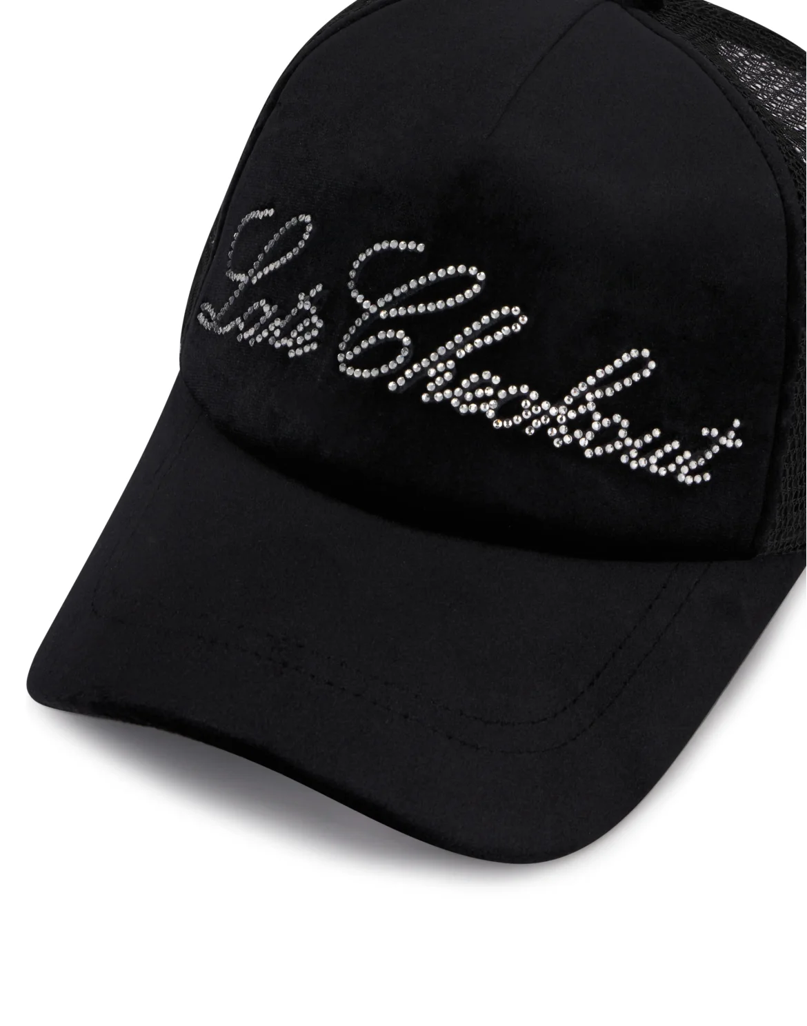 Baseball Cap Late Checkout Crystals, цвет: Черный