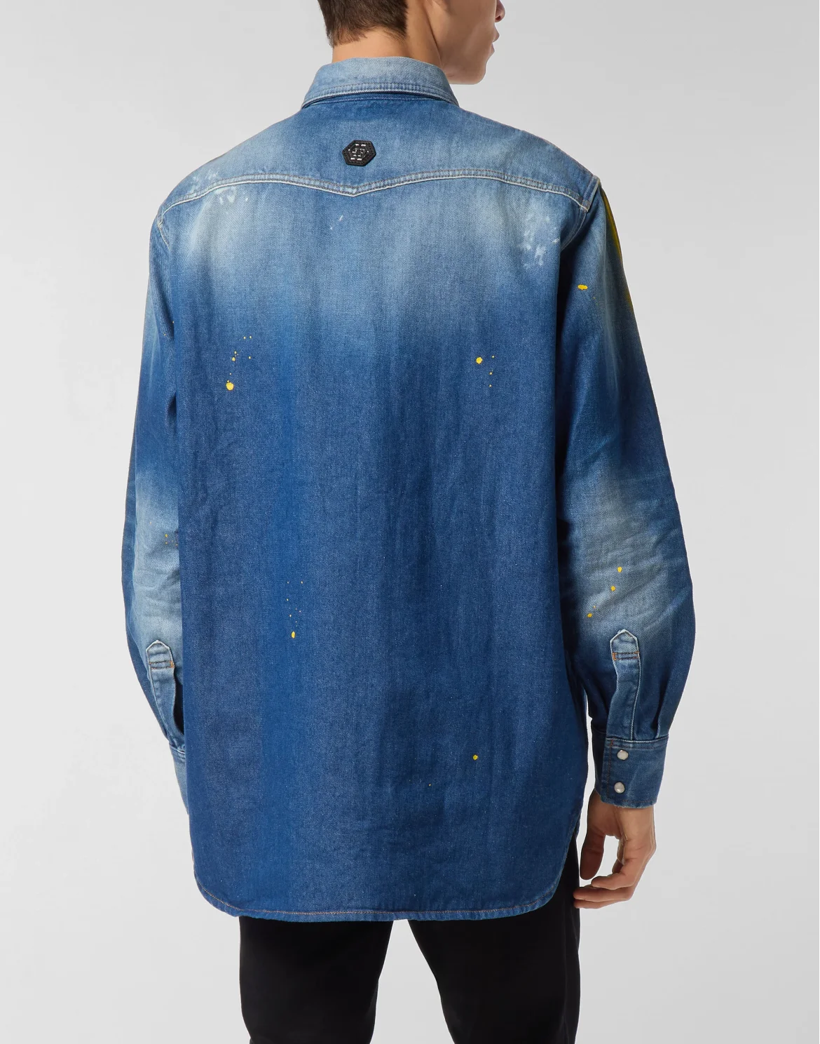 Oversize Denim Shirt, цвет: Синий
