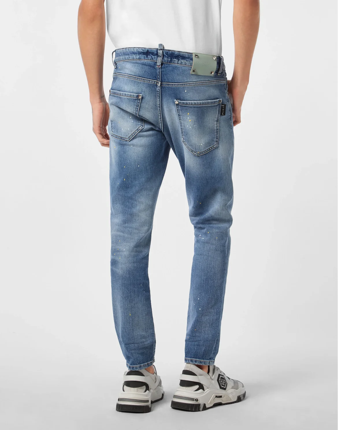 5-Pocket Skinny Jeans PP, цвет: Голубой
