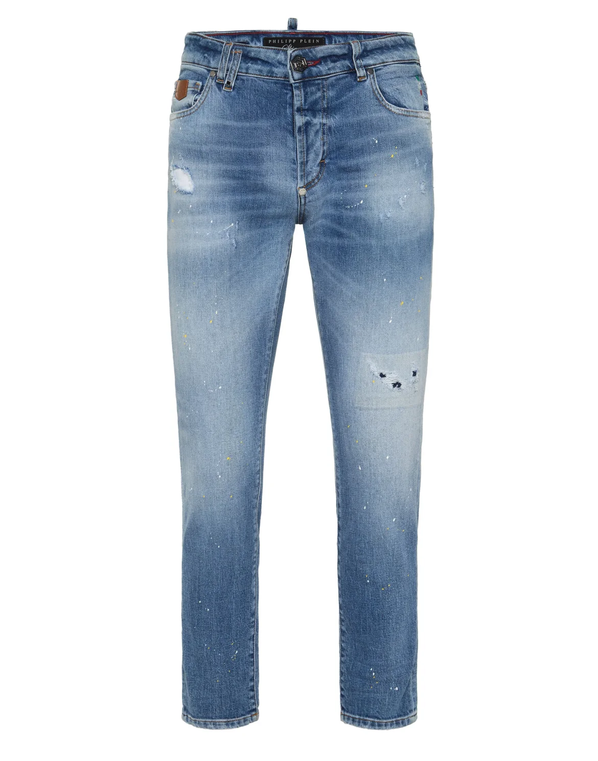 5-Pocket Skinny Jeans PP, цвет: Голубой