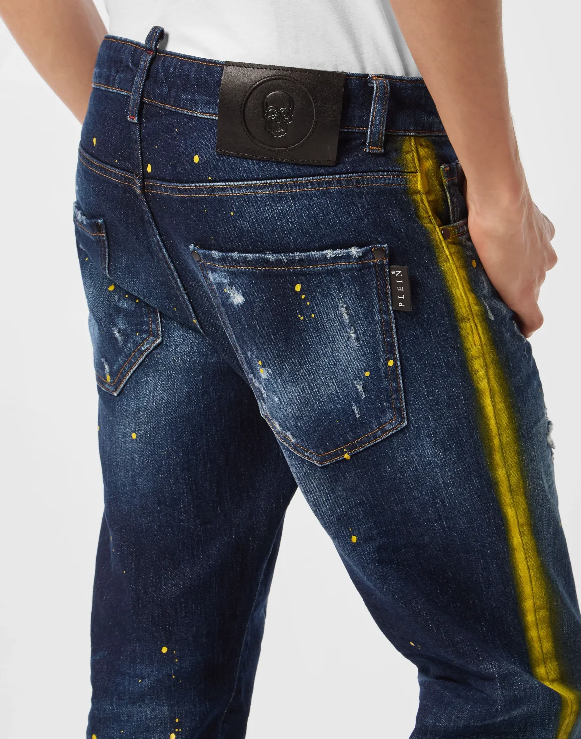 5-Pocket Skinny Jeans PP, цвет: Синий