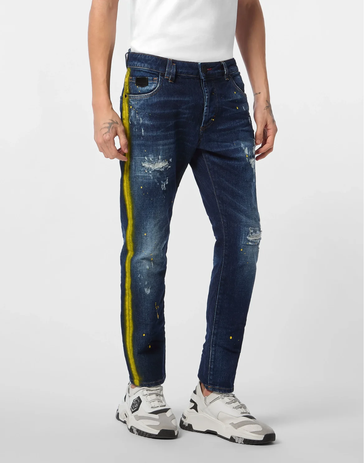 5-Pocket Skinny Jeans PP, цвет: Синий