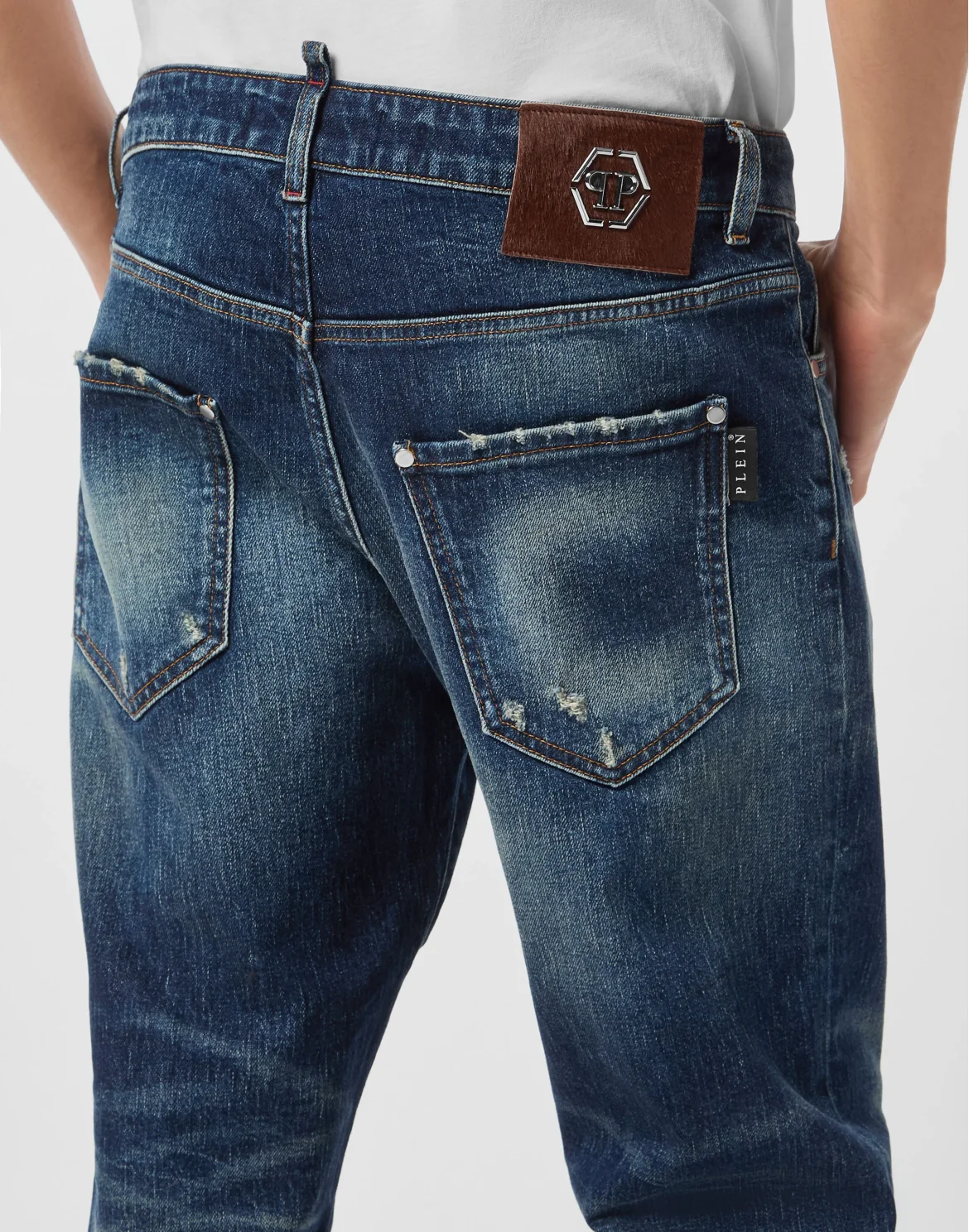 5-Pocket Detroit Fit Jeans, цвет: Синий