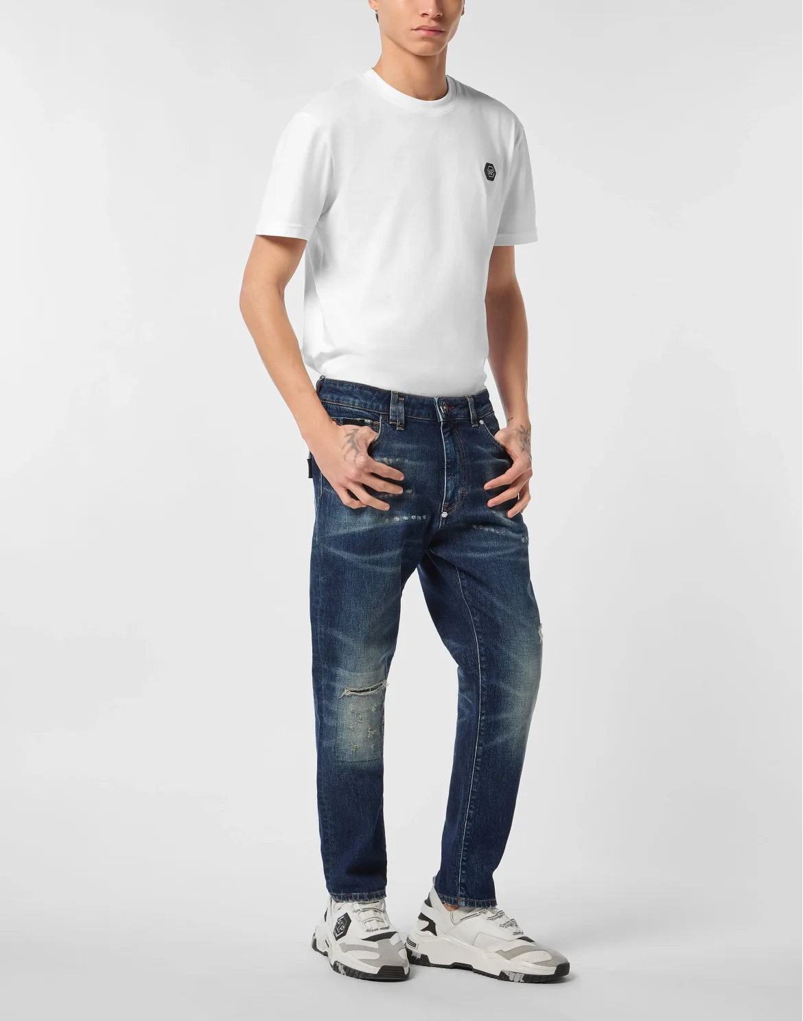 5-Pocket Detroit Fit Jeans, цвет: Синий