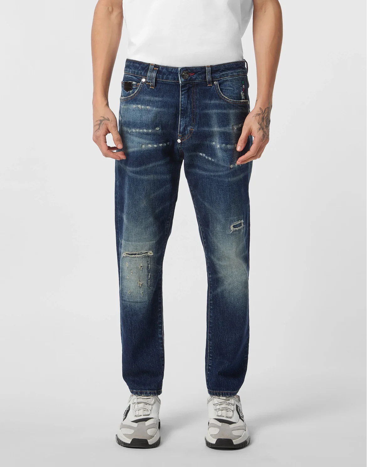 5-Pocket Detroit Fit Jeans, цвет: Синий
