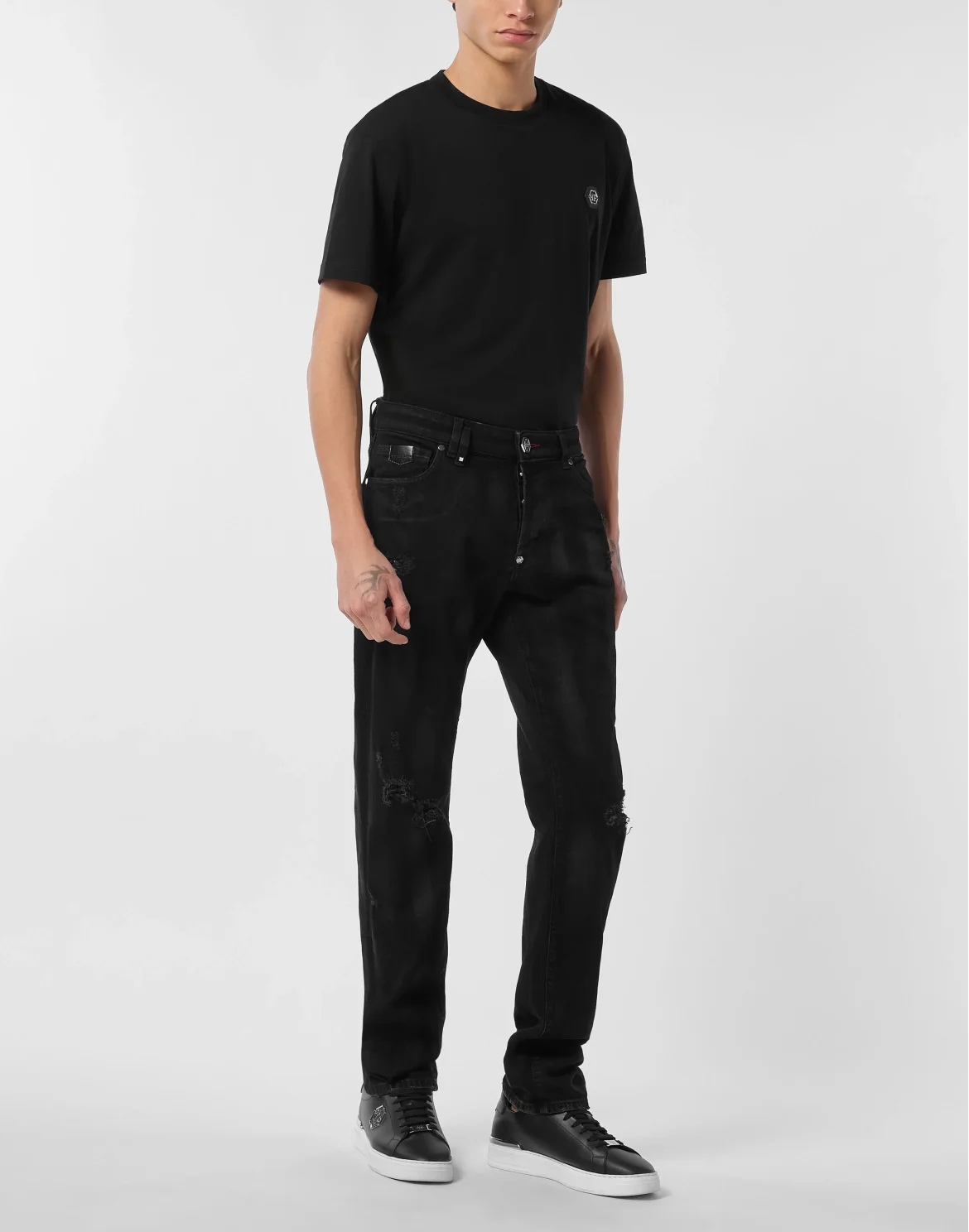 Straight Supreme Cut Jeans Hexagon, цвет: Черный