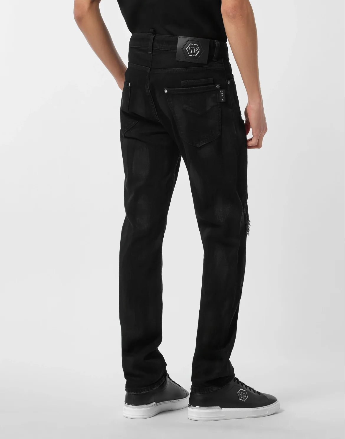 Straight Supreme Cut Jeans Hexagon, цвет: Черный