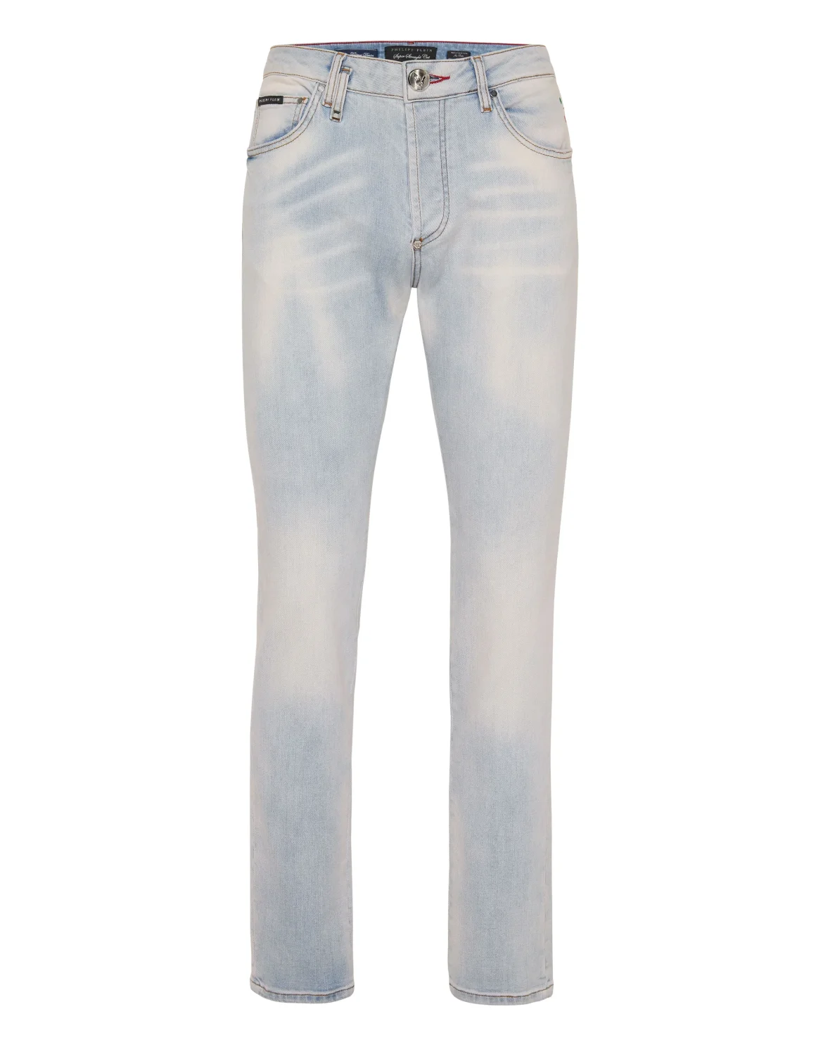 Super Straight Cut Jeans Flying Money, цвет: Голубой