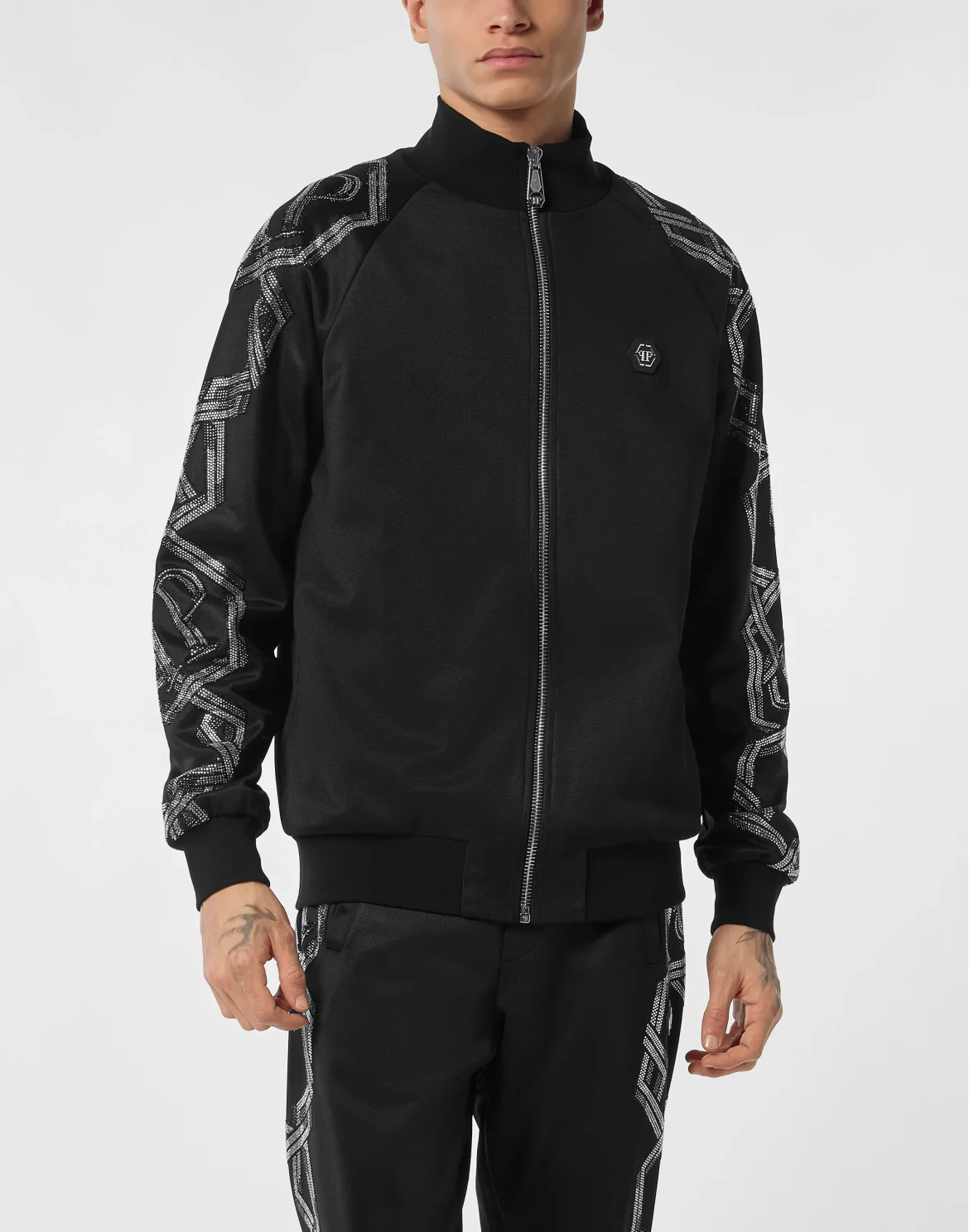 Jacket Jogging Chains, цвет: Черный