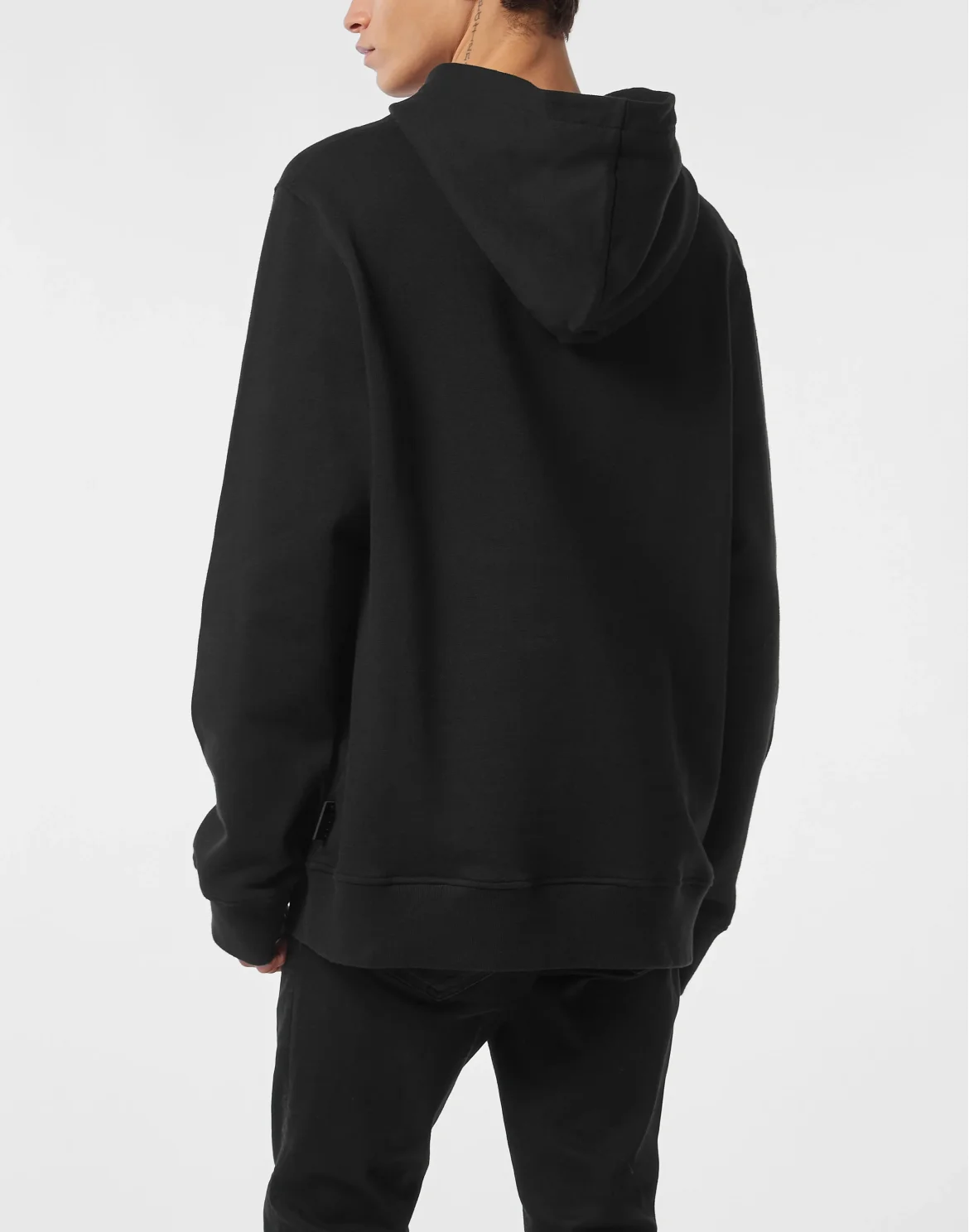 Fleece Hoodie Sweatshirt Stones, цвет: Черный