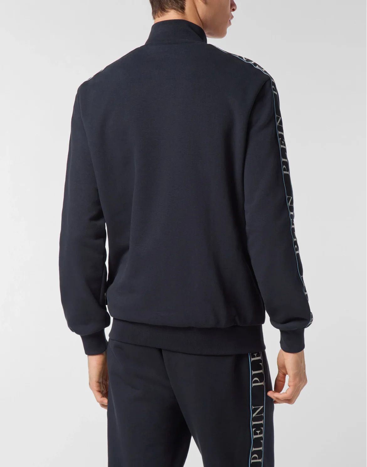 Fleece Tracksuit Jacket Plein Tape, цвет: Синий