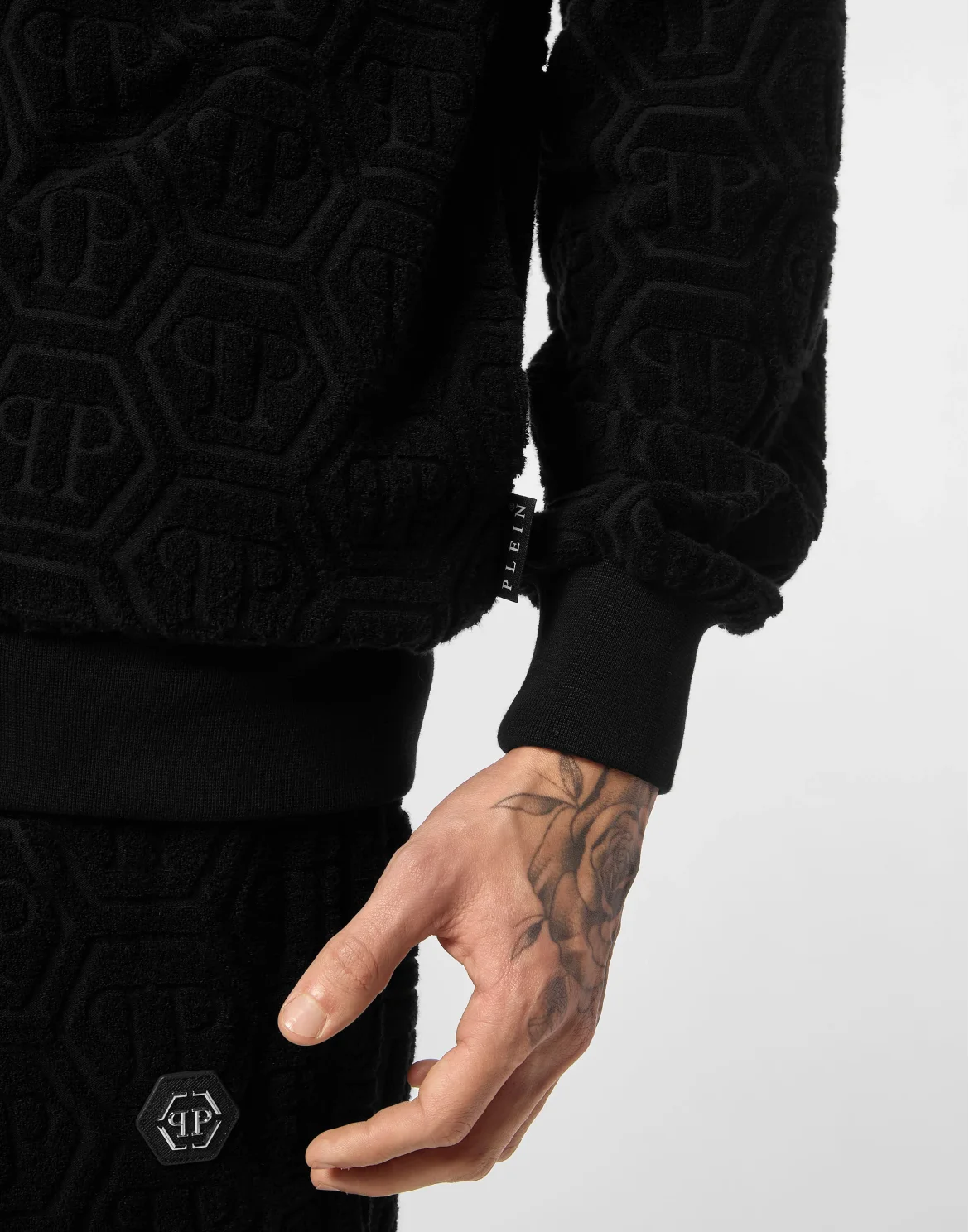 Jacquard Tracksuit Jacket Monogram, цвет: Черный