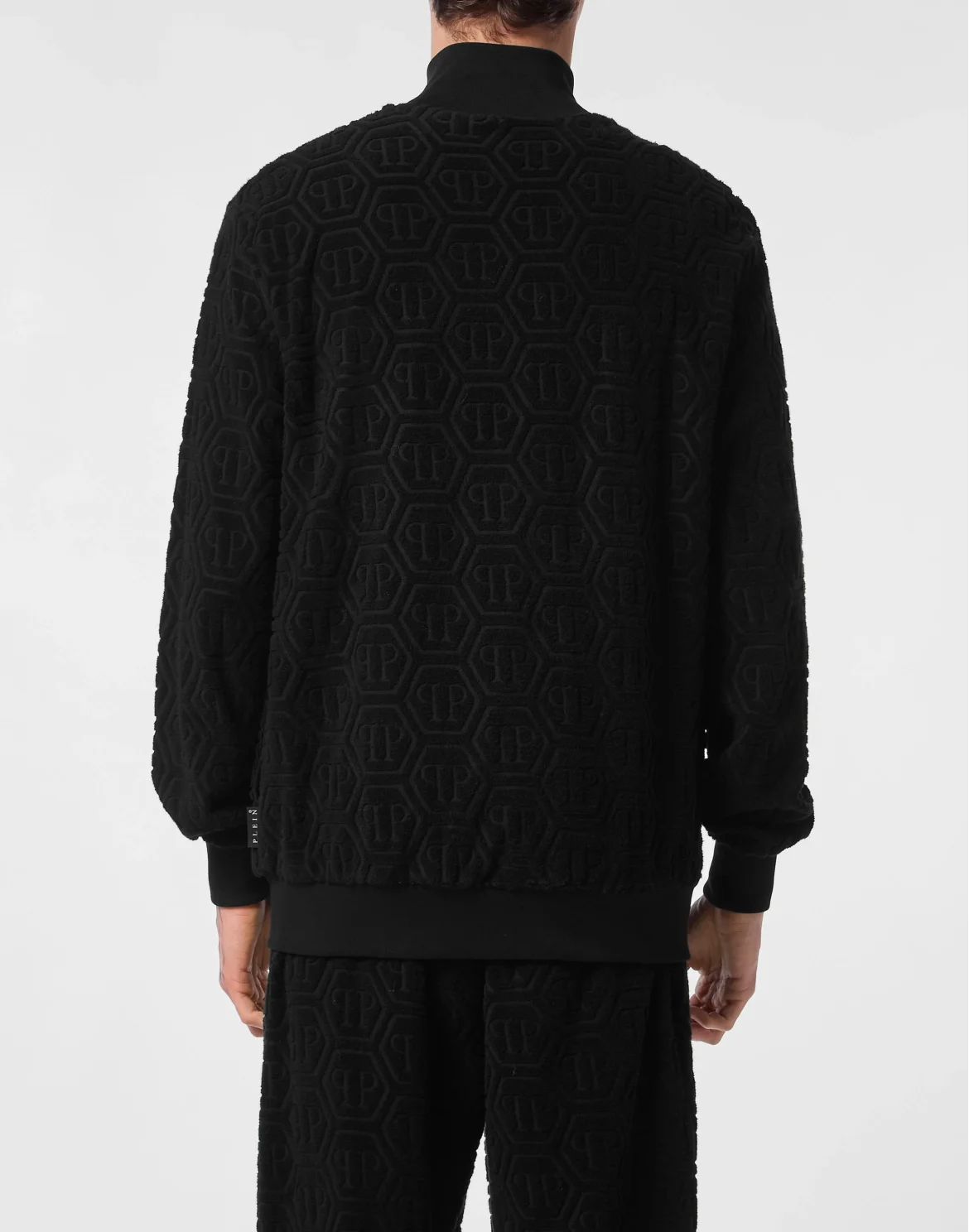 Jacquard Tracksuit Jacket Monogram, цвет: Черный