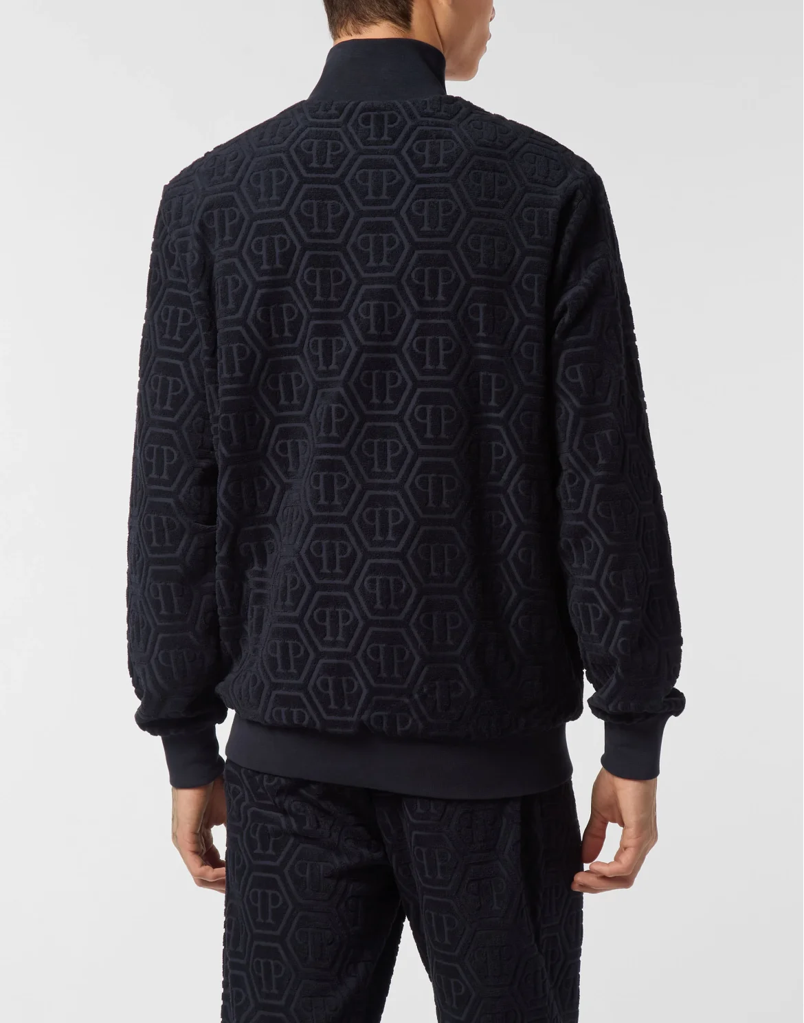 Jacquard Tracksuit Jacket Monogram, цвет: Синий