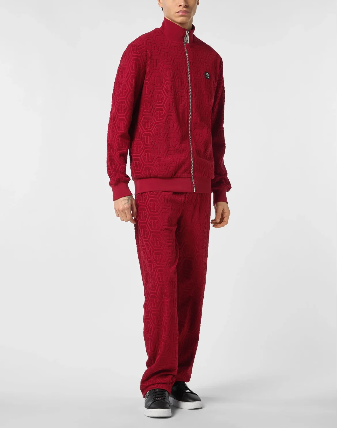 Jacquard Tracksuit Jacket Monogram, цвет: Красный