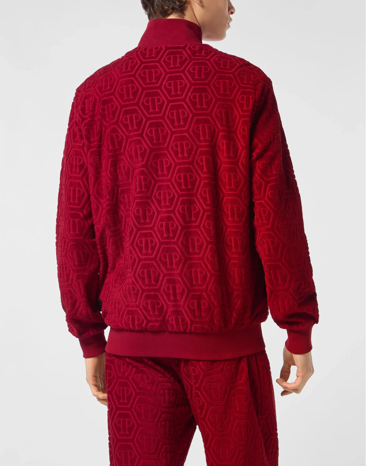 Jacquard Tracksuit Jacket Monogram, цвет: Красный