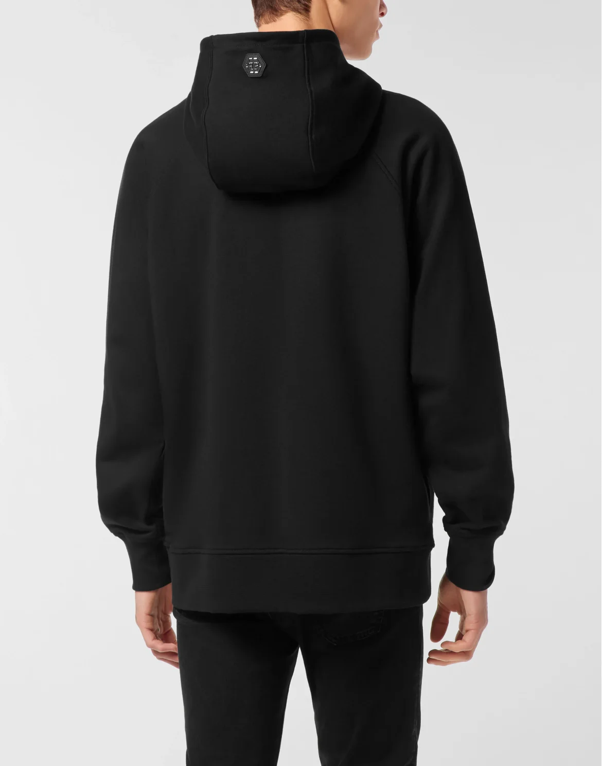 Hoodie Basic Strass Signature, цвет: Черный