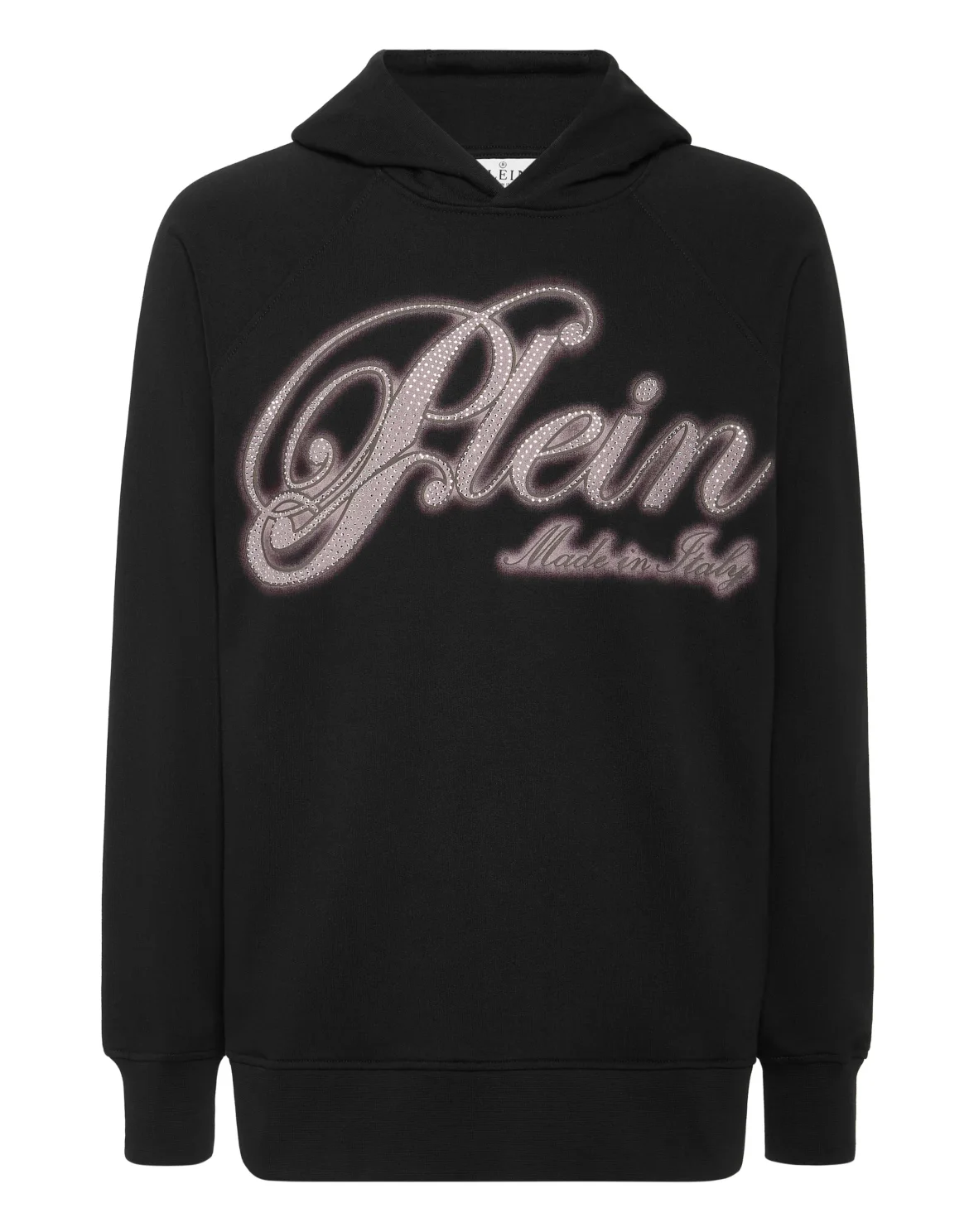Hoodie Basic Strass Signature, цвет: Черный