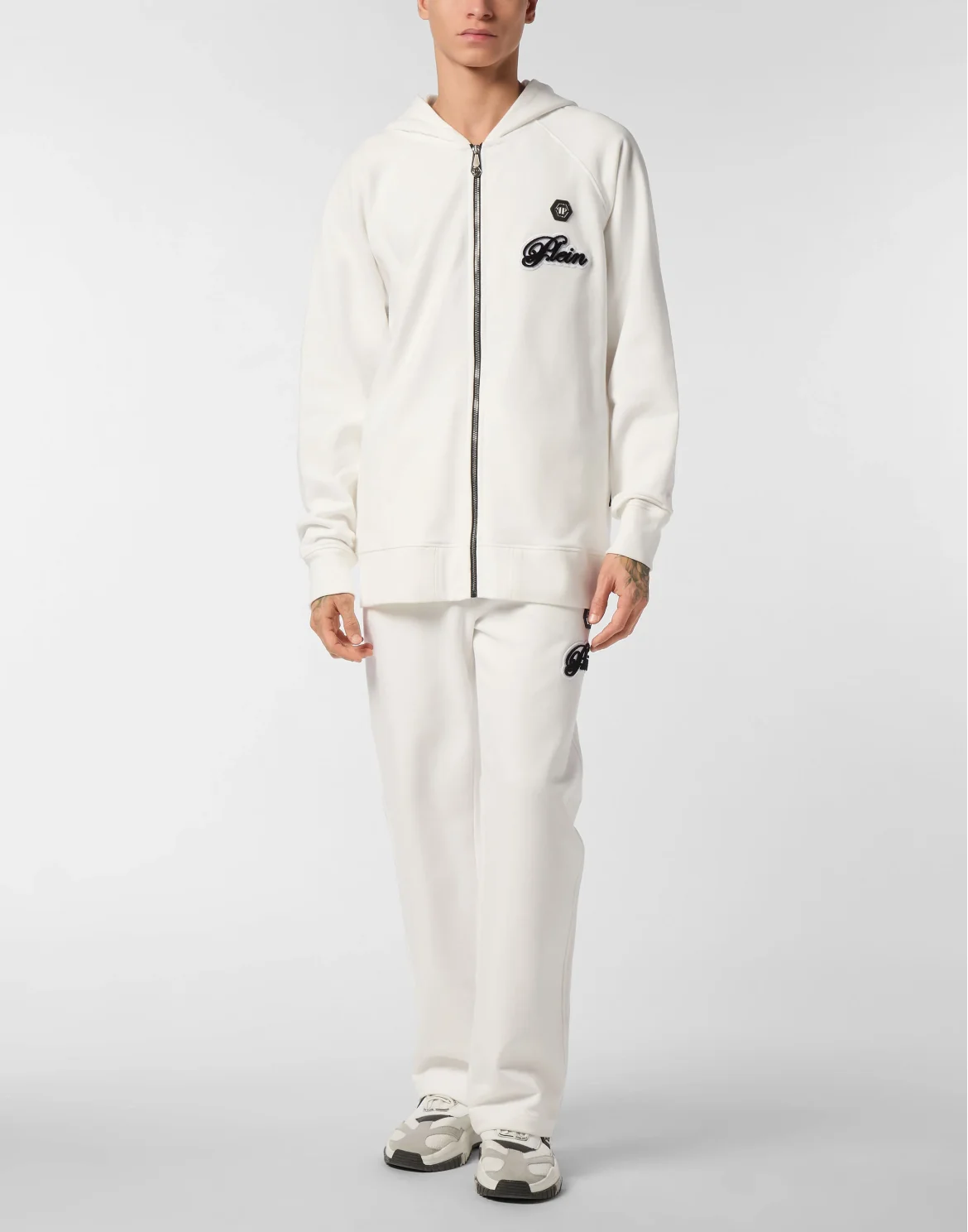 Zip Hoodie Basic Signature, цвет: Бежевый