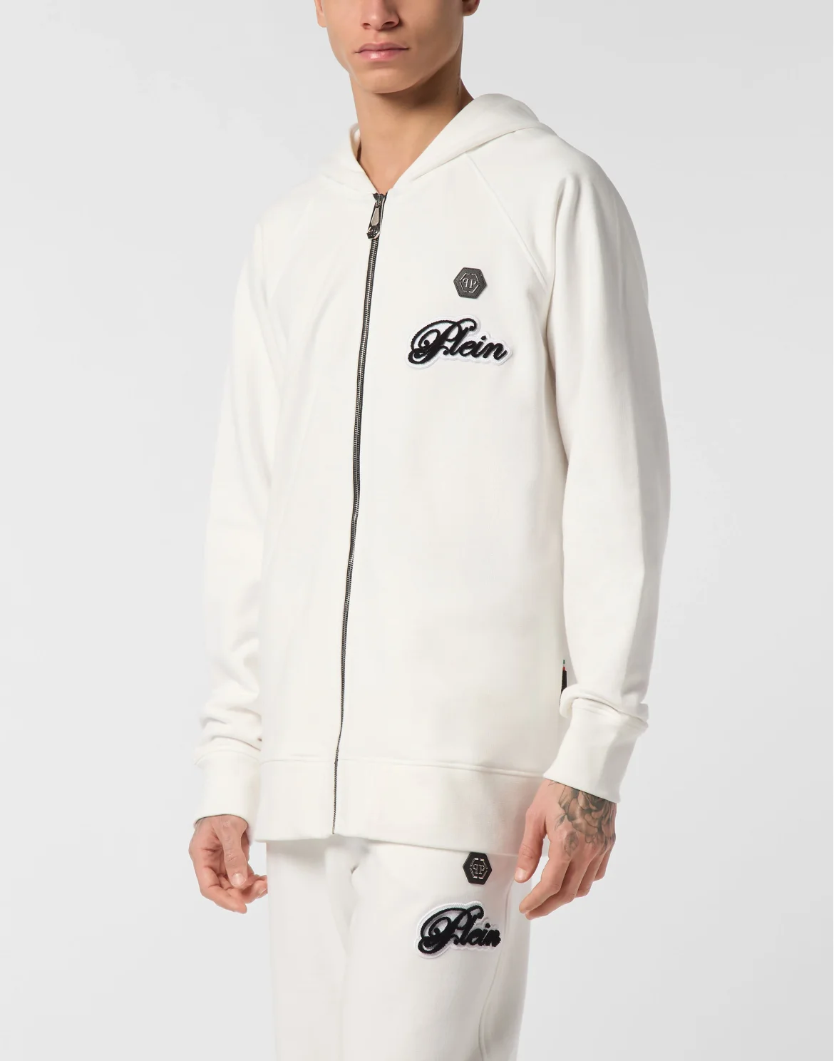 Zip Hoodie Basic Signature, цвет: Бежевый