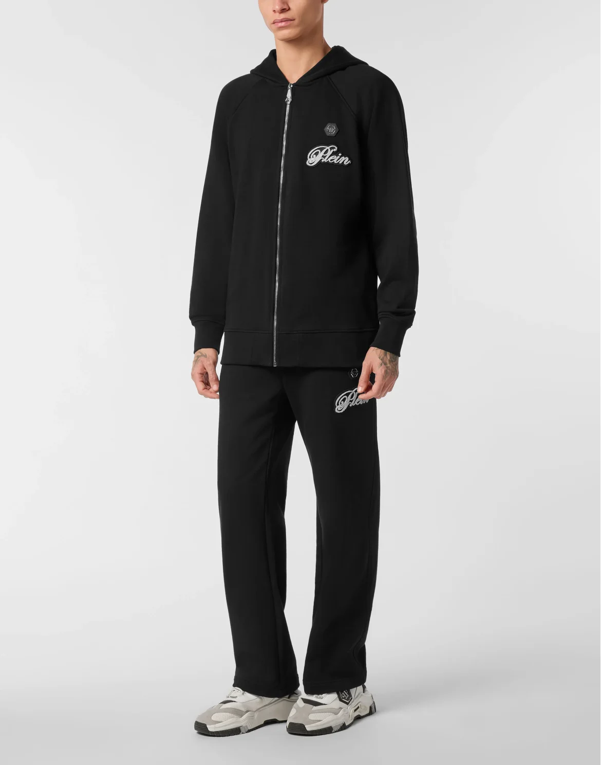 Zip Hoodie Basic Signature, цвет: Черный