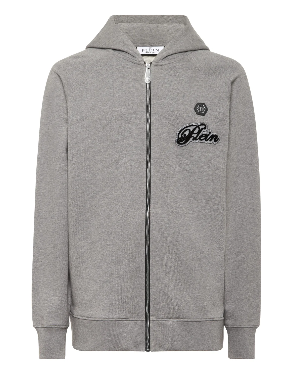 Zip Hoodie Basic Signature, цвет: Серый