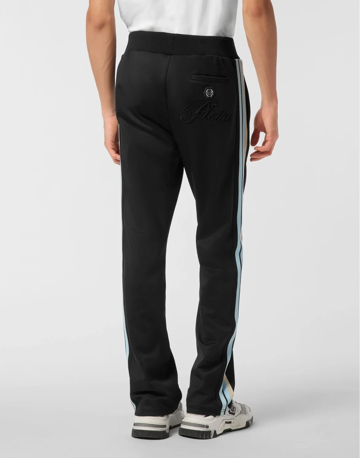 Tracksuit Pants Stripes, цвет: Черный